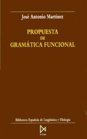 Propuesta de gramática funcional