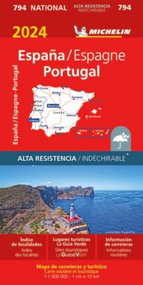 MAPA NATIONAL ESPAÑA, PORTUGAL ALTA RESISTENCIA 17