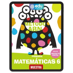 Matemáticas ABN 6. Primaria. Edudynamic ACTIVO