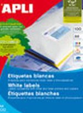 (100) ETIQUETAS A4 APLI 70,0X 30,0