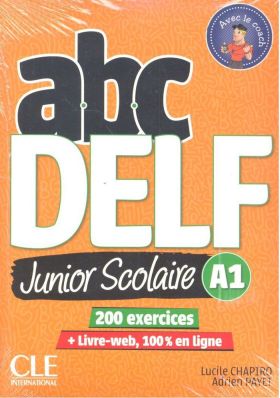 ABC DELF JUNIOR SCOLAIRE A1 + DVD + LIVRE WEB