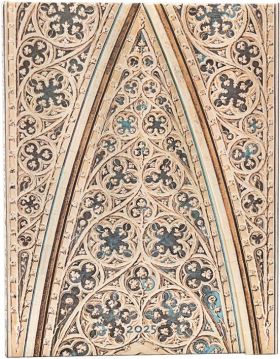 PAPERBLANKS AGENDA 2025 DP 12 / VAULT OF THE MILAN CATHEDRAL / ULTRA / VERTICAL