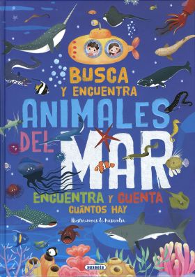 Busca y encuentra animales del mar