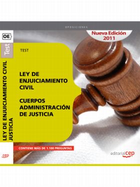 TEST LEY DE ENJUICIAMIENTO CIVIL. CUERPOS ADMINIST