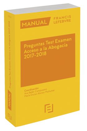 PREGUNTAS TEST EXAMEN ACCESO A LA ABOGACIA 2017-20