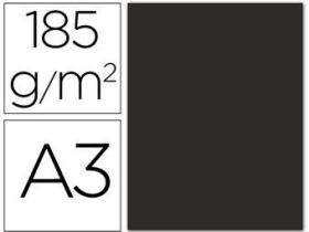 CARTULINA CANSON A3 185G NEGRA