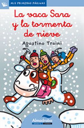 La vaca Sara y la tormenta de nieve (letra cursiva)