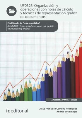 Organización y operaciones con hojas de cálculo y técnicas de representación grá