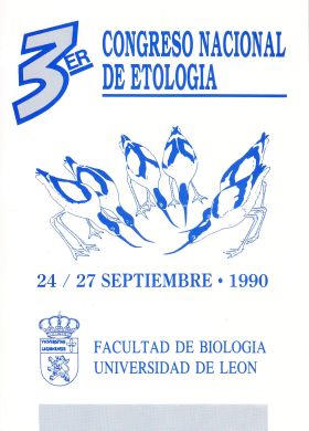 Tercer Congreso Nacional de Etología