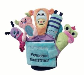 PEQUEÑOS MONSTRUOS (LIBRO GUANTE CON TITERES DE DEDO)