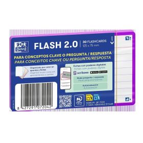 FLASHCARDS 2.0 OXFORD 75X125 30F 1LIN MORAD