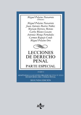 LECCIONES DE DERECHO PENAL. PARTE ESPECIAL