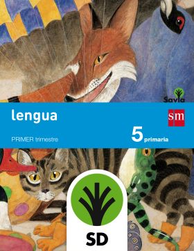 SD Alumno. Lengua. 5 Primaria. Savia. Trimestres