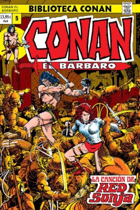 CONAN EL BARBARO, 5 BIBLIOTECA CONAN