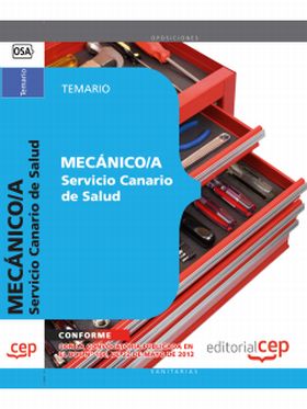 MECÁNICO/A DEL SERVICIO CANARIO DE SALUD. TEMARIO