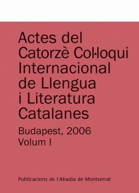Actes del Catorzè Col·loqui Internacional de Llengua i Literatura Catalanes