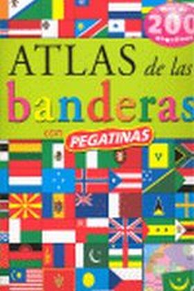 ATLAS DE BANDERAS CON PEGATINAS