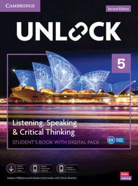 UNLOCK LEVEL 5 LISTENING, SPEAKING AND CRITICAL THINKING STUDENTS BOOK WITH DIG