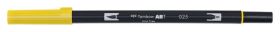 DUAL BRUSH-025 - ROTULADOR TOMBOW DOBLE PUNTA PINCEL. COLOR LIGHT ORANGE.