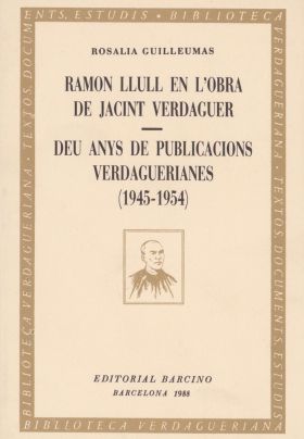 Ramon Llull en l'obra de Jacint Verdaguer