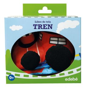 TREN. LIBRO DE TELA PARA BEBES