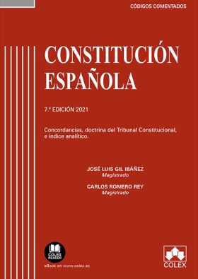 CONSTITUCIÓN ESPAÑOLA - CÓDIGO COMENTADO