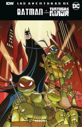 AVENTURAS DE BATMAN Y LAS TORTUGAS NINJA LAS BIBLIOTECA SUPER KODOMO