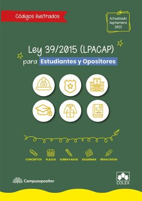 Ley 39/2015 (LPACAP) para estudiantes y opositores