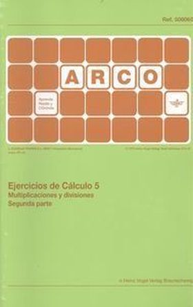 EJERCICIOS DE CALCULO 5. MULTIPLICACIONES Y DIVISI