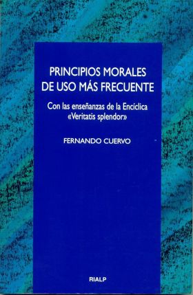 Principios morales de uso más frecuente