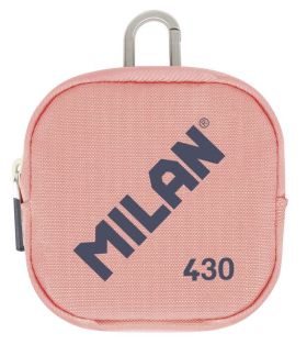 MONEDERO PEQUEÑO MILAN 430 SINCE 1918, ROSA