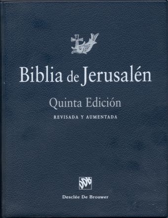 BIBLIA JERUSALEN MANUAL MODELO 0 5ªEDICION