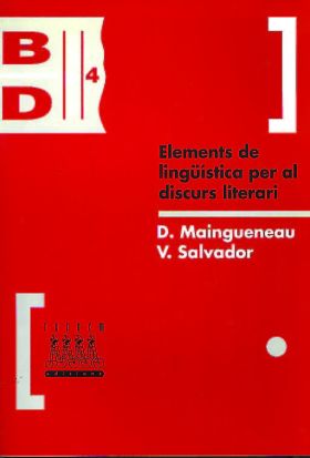 ELEMENTS DE LINGÜÍSTICA PER A UN DISCURS LITERARI