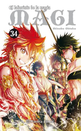 MAGI EL LABERINTO DE LA MAGIA Nº34/37