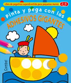 Pinta y pega con los adhesivos gigantes