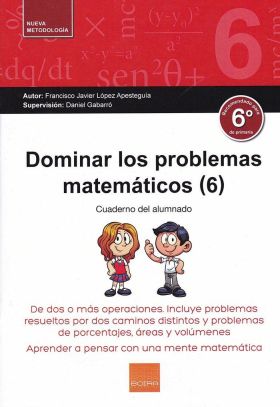 E.P.-DOMINAR PROBLEMAS MATEMATICOS 6º (2017)