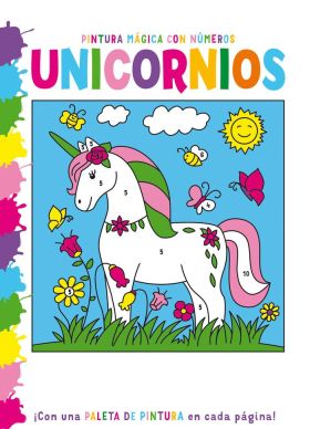 PINTURA MAGICA CON NUMEROS UNICORNIOS