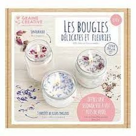 KIT DIY BOUGIES FLEURIES