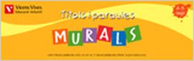 Capsa De Titols i Paraules Murals P4 Lletra De Pal