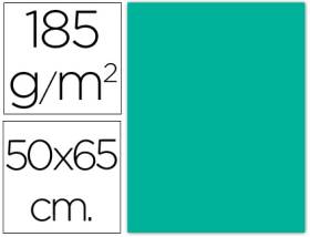 CARTULINA GRANDE VERDE MENTA 50X65 CMS.